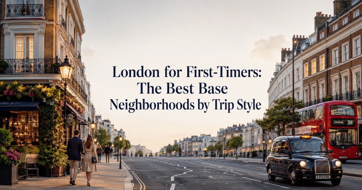 London — London for First-Timers: The Best Base Neighborhoods by Trip Style