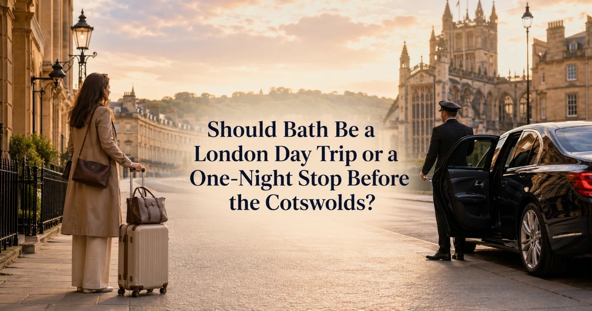 london — Should Bath Be a London Day Trip or a One-Night Stop Before the Cotswolds?