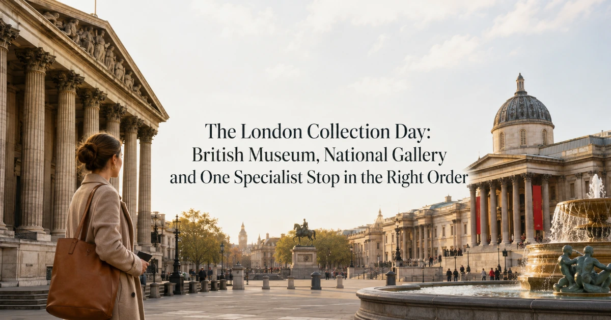 london — The London Collection Day: British Museum, National Gallery and One Specialist Stop in the Right Order