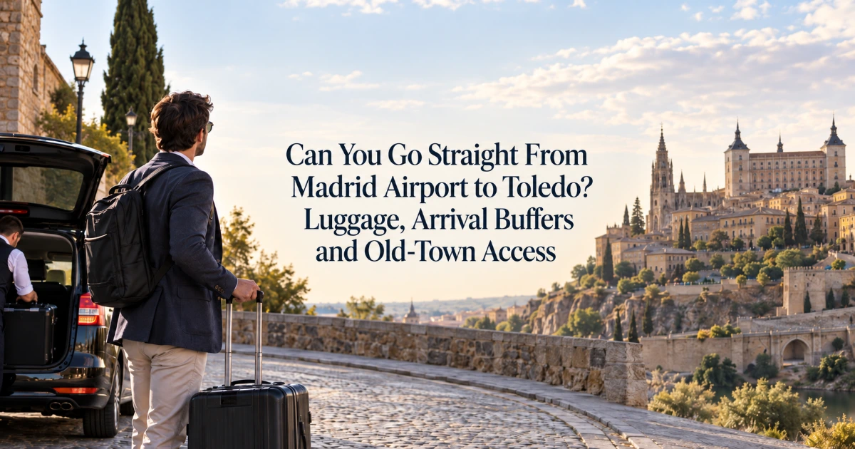 madrid — Can You Go Straight From Madrid Airport to Toledo? Luggage, Arrival Buffers and Old-Town Access