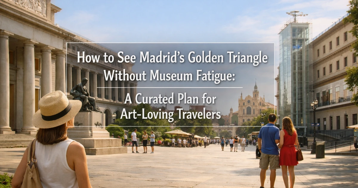madrid — How to See Madrid’s Golden Triangle Without Museum Fatigue: A Curated Plan for Art-Loving Travelers