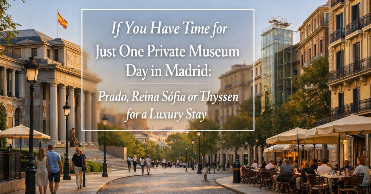 madrid — If You Have Time for Just One Private Museum Day in Madrid: Prado, Reina Sofía or Thyssen for a Luxury Stay