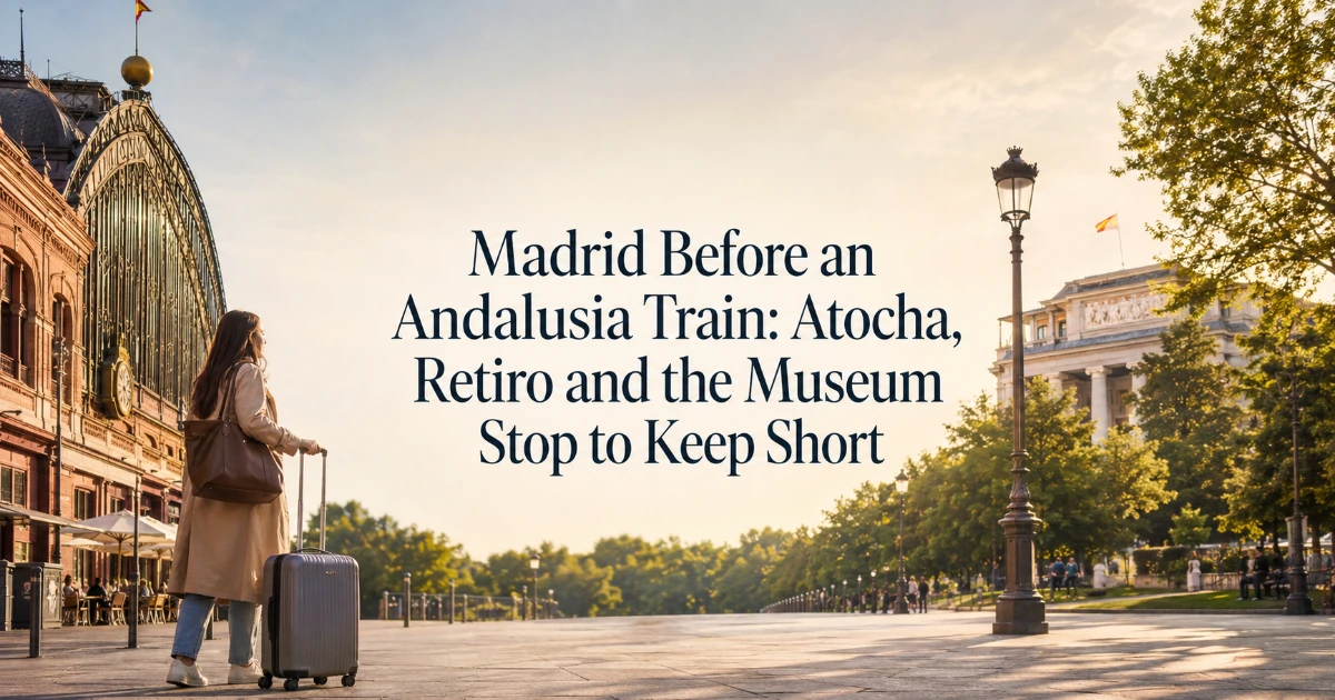 Madrid — Madrid Before an Andalusia Train: Atocha, Retiro and the Museum Stop to Keep Short