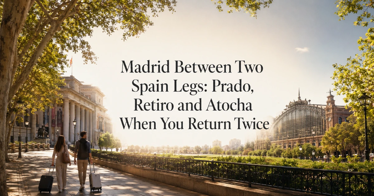 Madrid — Madrid Between Two Spain Legs: Prado, Retiro and Atocha When You Return Twice