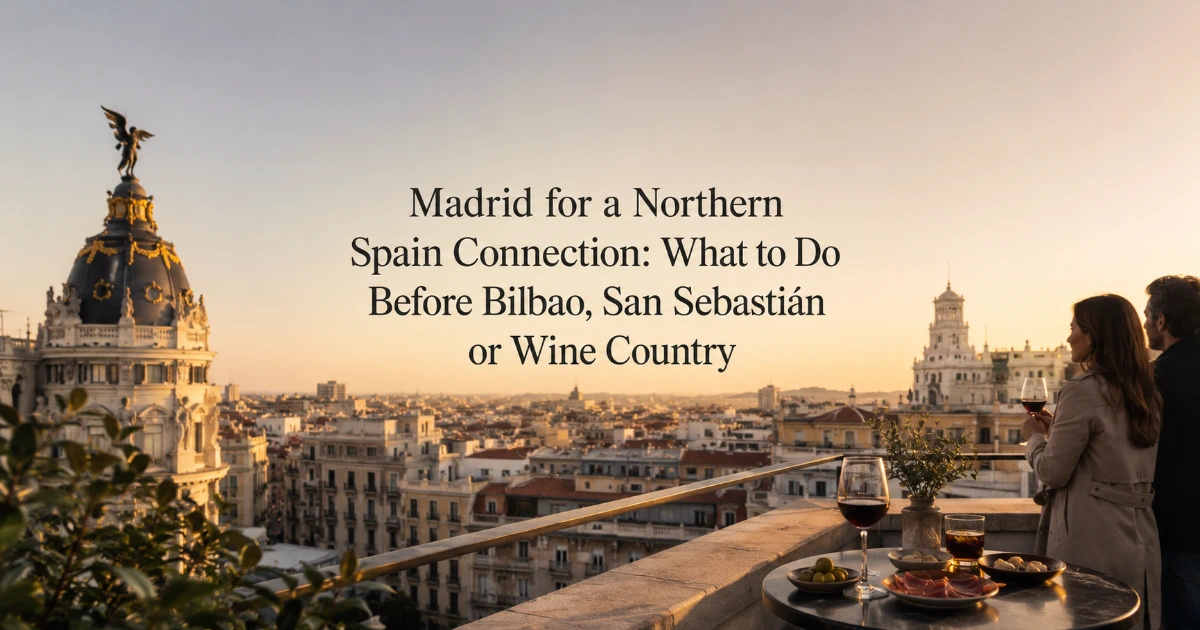 Madrid — Madrid for a Northern Spain Connection: What to Do Before Bilbao, San Sebastián or Wine Country