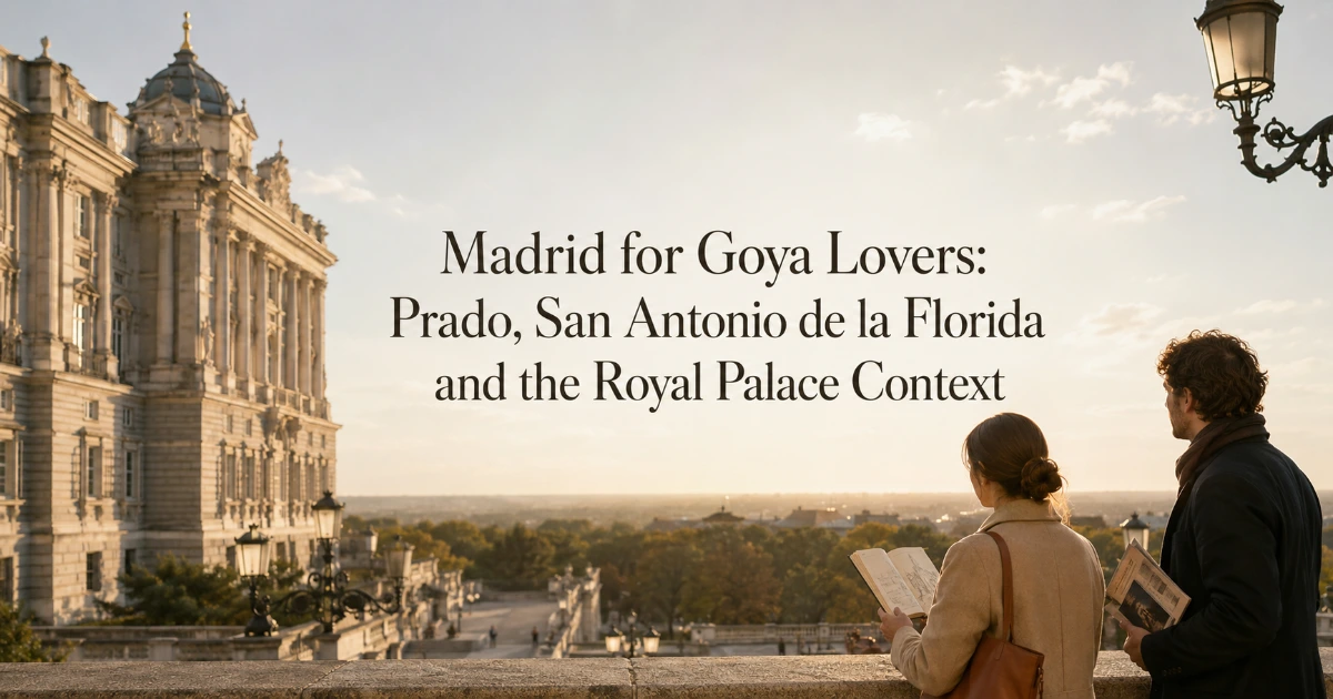 Madrid — Madrid for Goya Lovers: Prado, San Antonio de la Florida and the Royal Palace Context