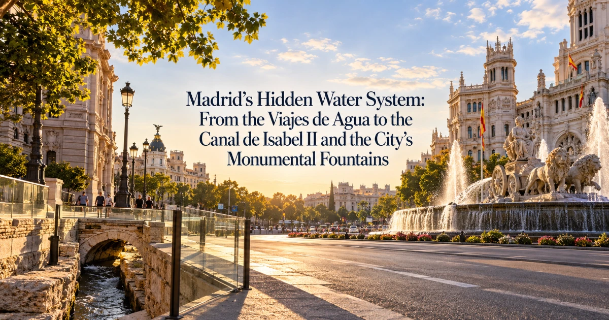 madrid — Madrid’s Hidden Water System: From the Viajes de Agua to the Canal de Isabel II and the City’s Monumental Fountains