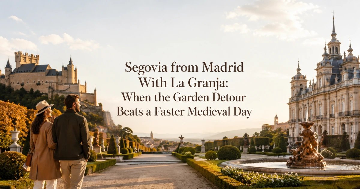 Madrid — Segovia from Madrid With La Granja: When the Garden Detour Beats a Faster Medieval Day