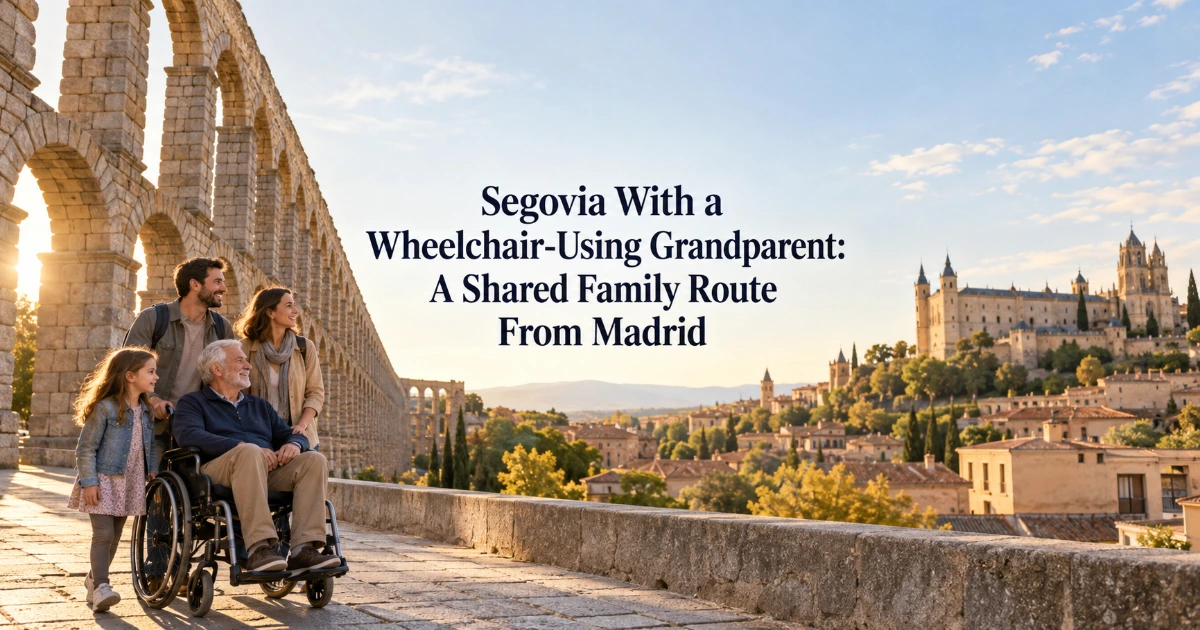 Madrid — Segovia With a Wheelchair-Using Grandparent: A Shared Family Route From Madrid