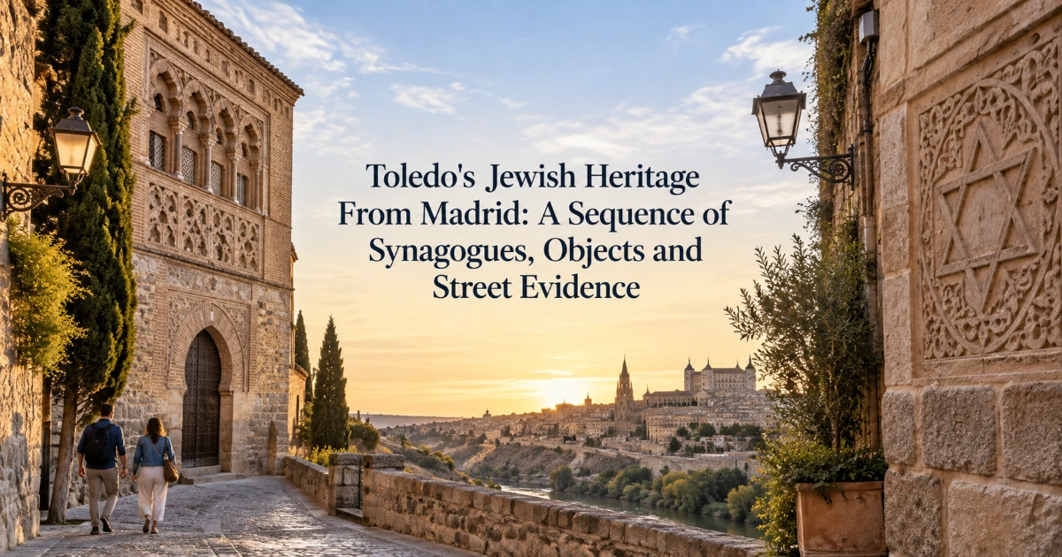 Madrid — Toledo's Jewish Heritage From Madrid: A Sequence of Synagogues, Objects and Street Evidence