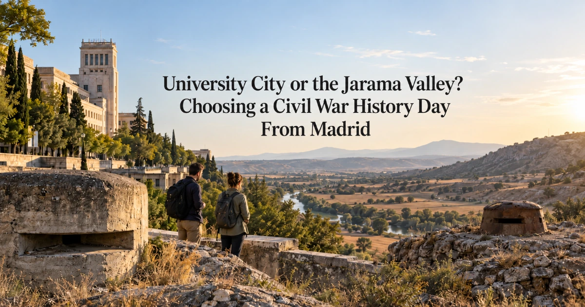 Madrid — University City or the Jarama Valley? Choosing a Civil War History Day From Madrid