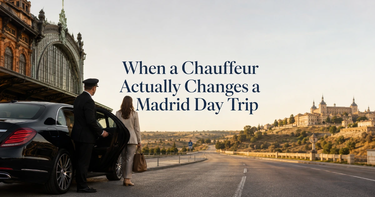 Madrid — When a Chauffeur Actually Changes a Madrid Day Trip