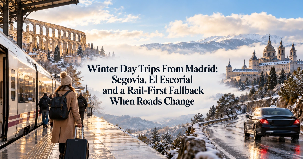 madrid — Winter Day Trips From Madrid: Segovia, El Escorial and a Rail-First Fallback When Roads Change