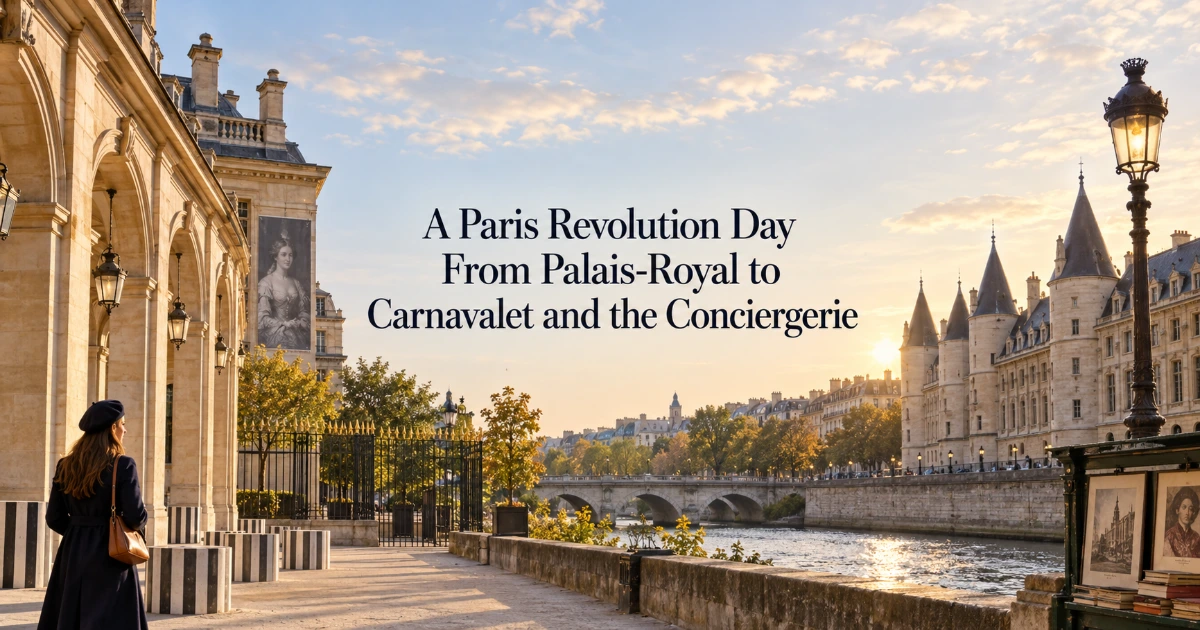 Paris — A Paris Revolution Day From Palais-Royal to Carnavalet and the Conciergerie
