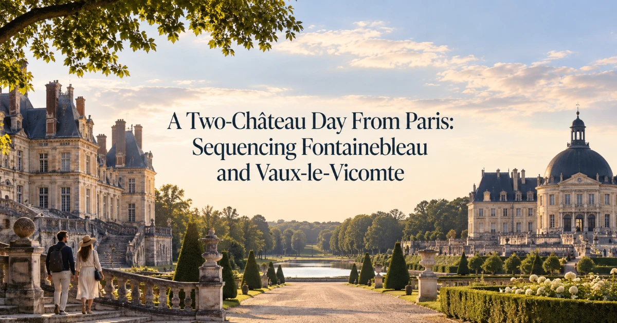 Paris — A Two-Château Day From Paris: Sequencing Fontainebleau and Vaux-le-Vicomte