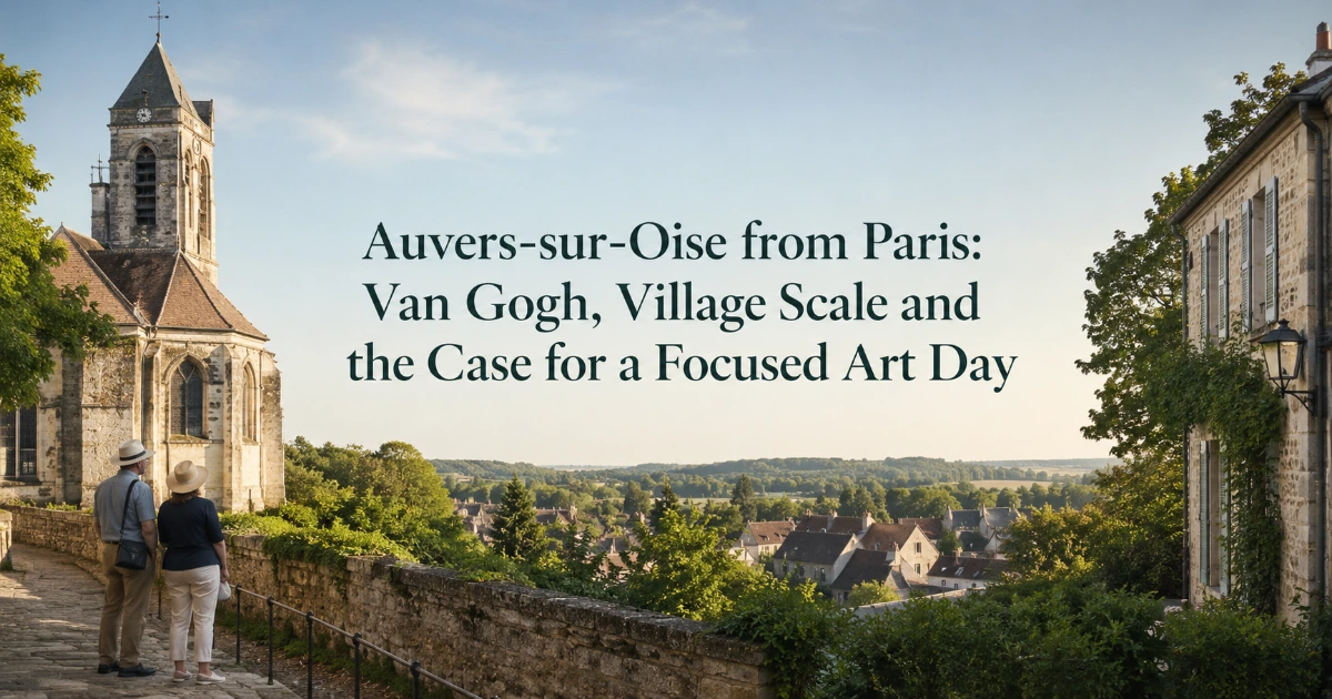 paris — Auvers-sur-Oise from Paris: Van Gogh, Village Scale and the Case for a Focused Art Day