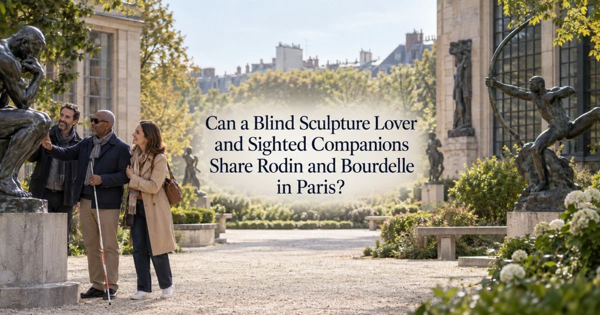 Paris — Can a Blind Sculpture Lover and Sighted Companions Share Rodin and Bourdelle in Paris?