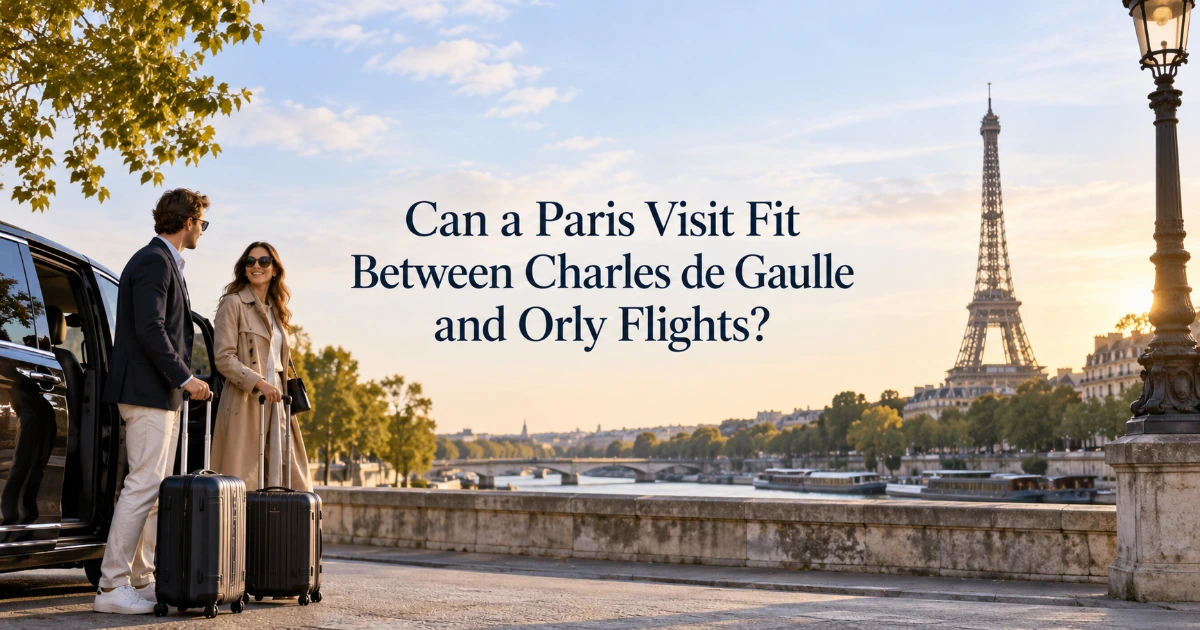 Paris — Can a Paris Visit Fit Between Charles de Gaulle and Orly Flights?