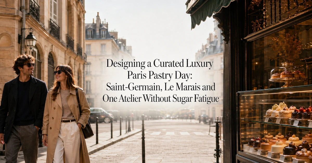 paris — Designing a Curated Luxury Paris Pastry Day: Saint-Germain, Le Marais and One Atelier Without Sugar Fatigue