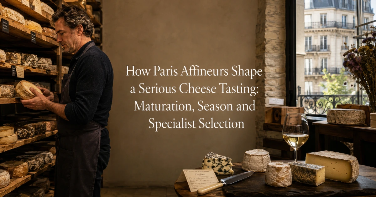 Paris — How Paris Affineurs Shape a Serious Cheese Tasting: Maturation, Season and Specialist Selection