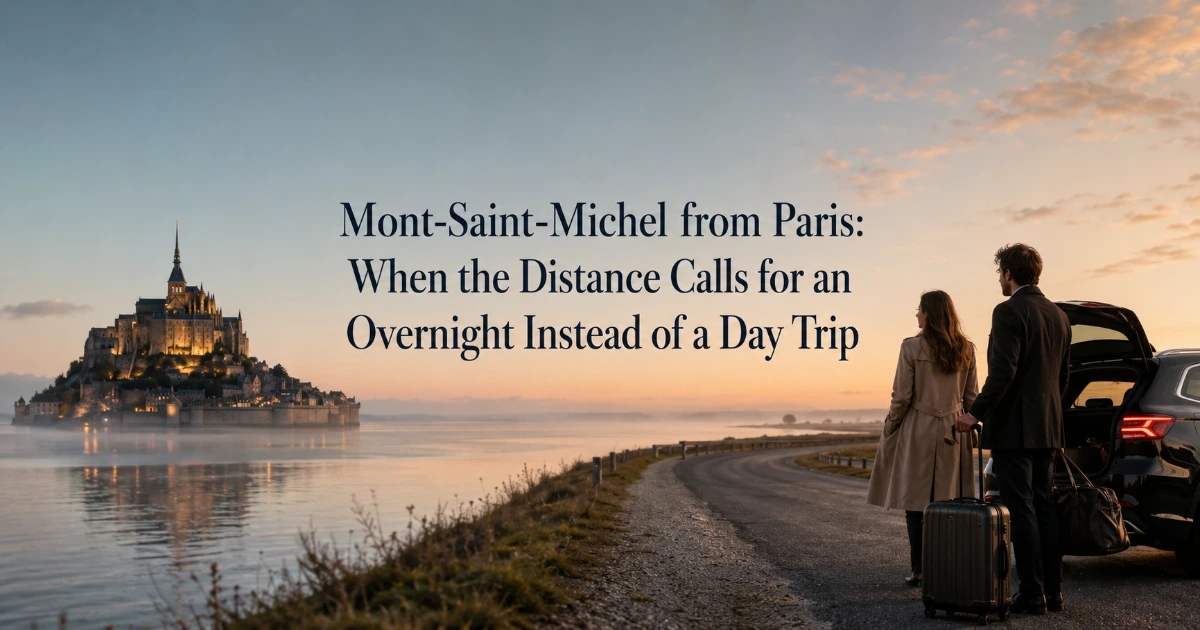 Paris — Mont-Saint-Michel from Paris: When the Distance Calls for an Overnight Instead of a Day Trip