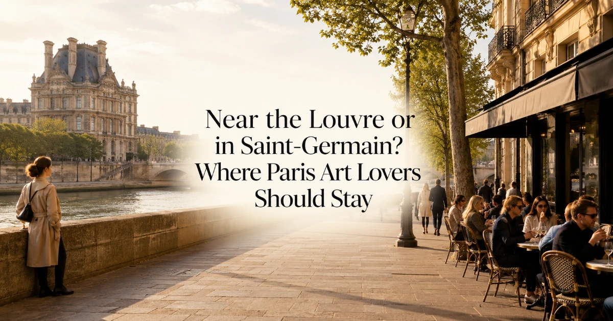 paris — Near the Louvre or in Saint-Germain? Where Paris Art Lovers Should Stay