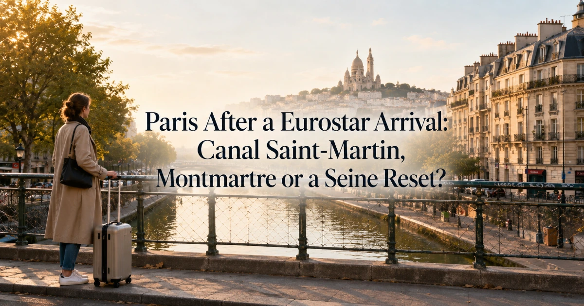 paris — Paris After a Eurostar Arrival: Canal Saint-Martin, Montmartre or a Seine Reset?