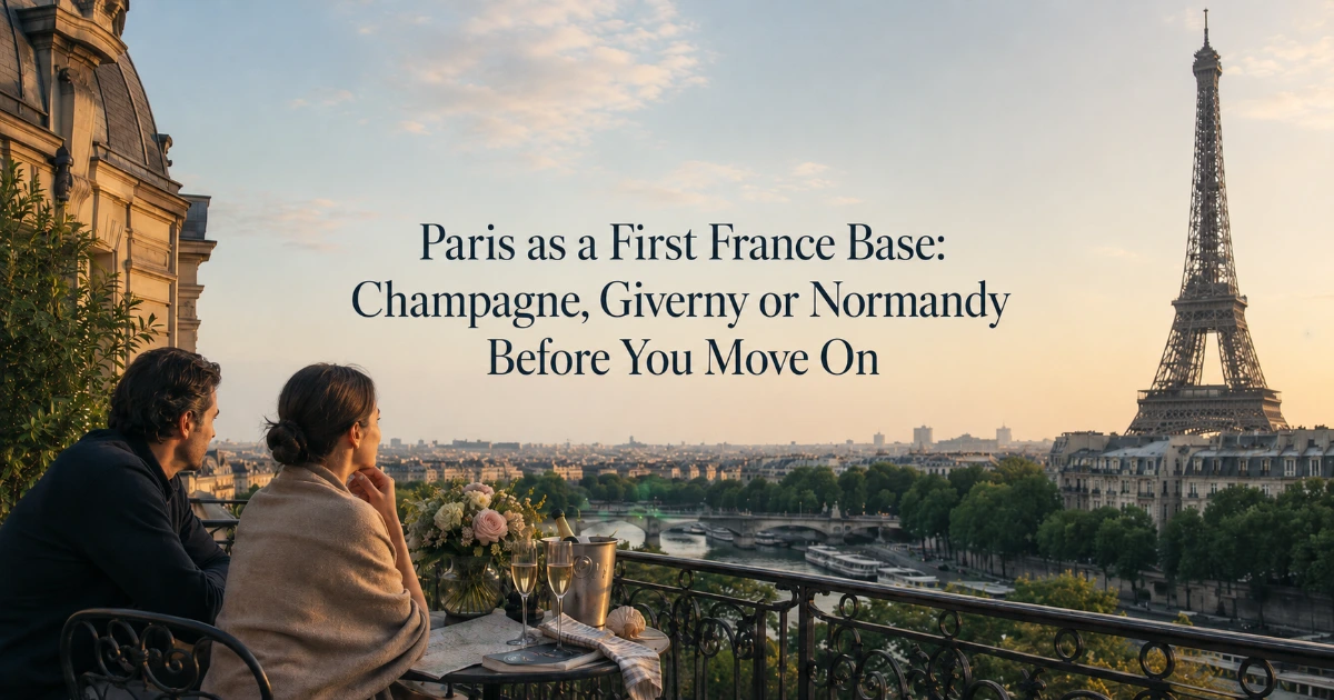 Paris — Paris as a First France Base: Champagne, Giverny or Normandy Before You Move On