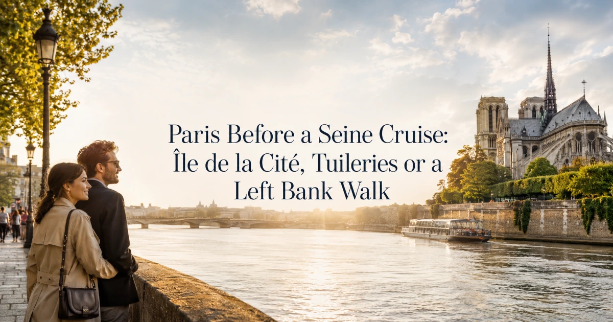 Paris — Paris Before a Seine Cruise: Île de la Cité, Tuileries or a Left Bank Walk