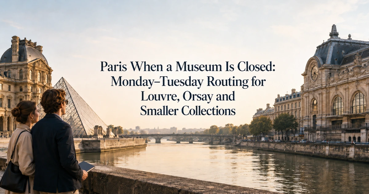 Paris — Paris When a Museum Is Closed: Monday–Tuesday Routing for Louvre, Orsay and Smaller Collections