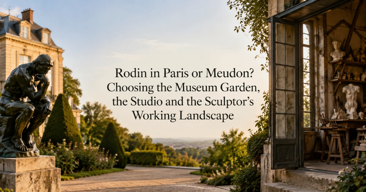 Paris — Rodin in Paris or Meudon? Choosing the Museum Garden, the Studio and the Sculptor’s Working Landscape