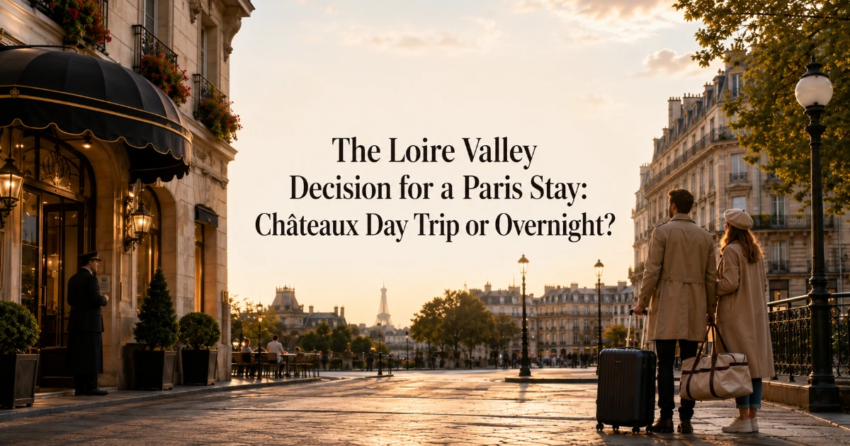Paris — The Loire Valley Decision for a Paris Stay: Châteaux Day Trip or Overnight?