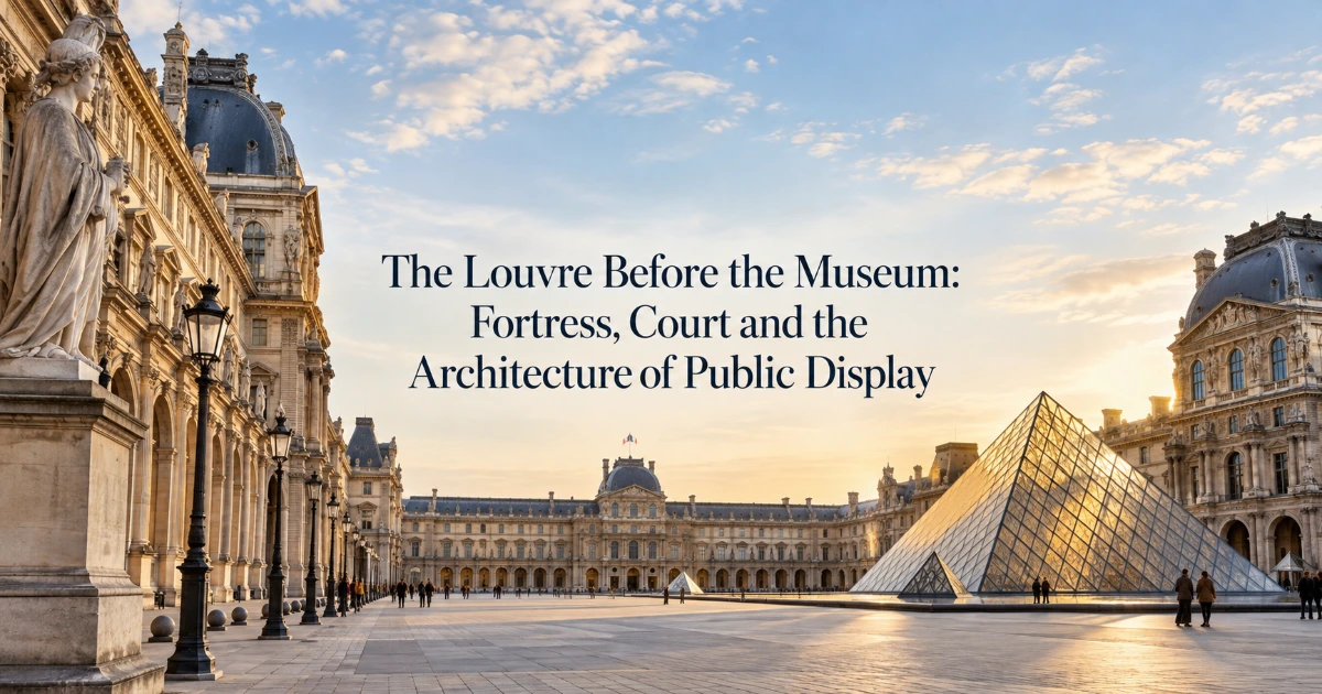 Paris — The Louvre Before the Museum: Fortress, Court and the Architecture of Public Display