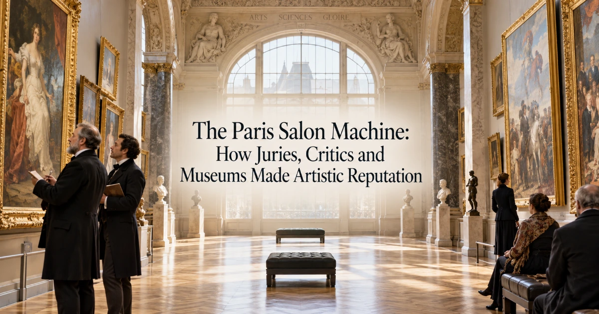 paris — The Paris Salon Machine: How Juries, Critics and Museums Made Artistic Reputation