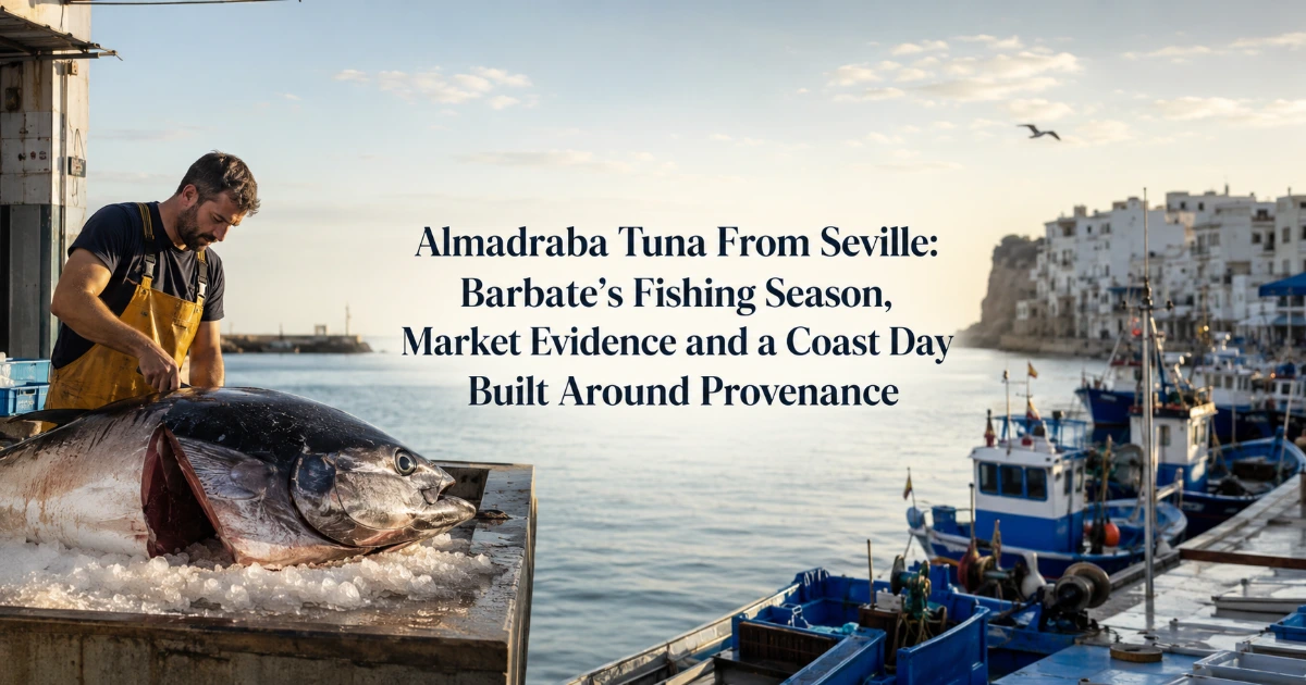 Seville — Almadraba Tuna From Seville: Barbate’s Fishing Season, Market Evidence and a Coast Day Built Around Provenance