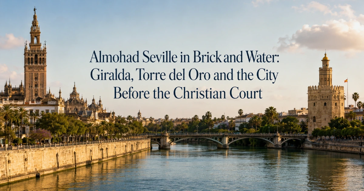 Seville — Almohad Seville in Brick and Water: Giralda, Torre del Oro and the City Before the Christian Court