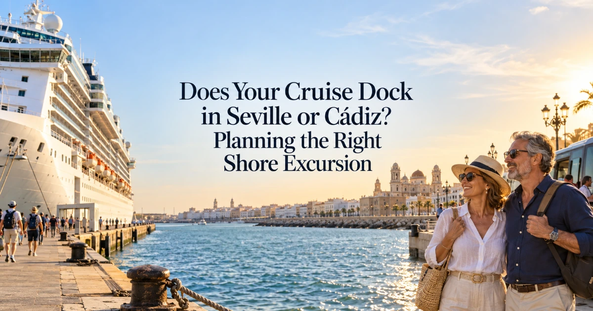 Seville — Does Your Cruise Dock in Seville or Cádiz? Planning the Right Shore Excursion