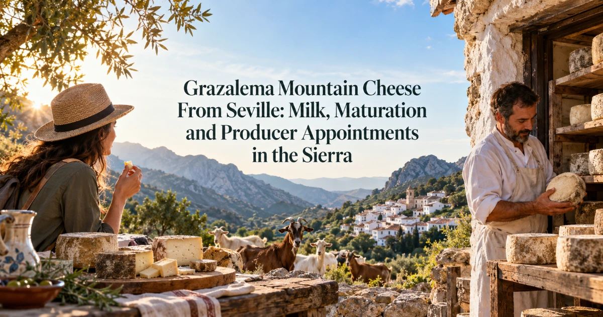 seville — Grazalema Mountain Cheese From Seville: Milk, Maturation and Producer Appointments in the Sierra
