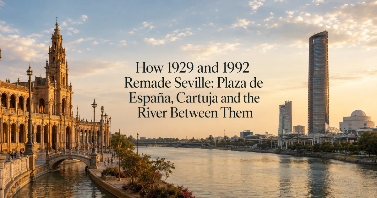 Seville — How 1929 and 1992 Remade Seville: Plaza de España, Cartuja and the River Between Them