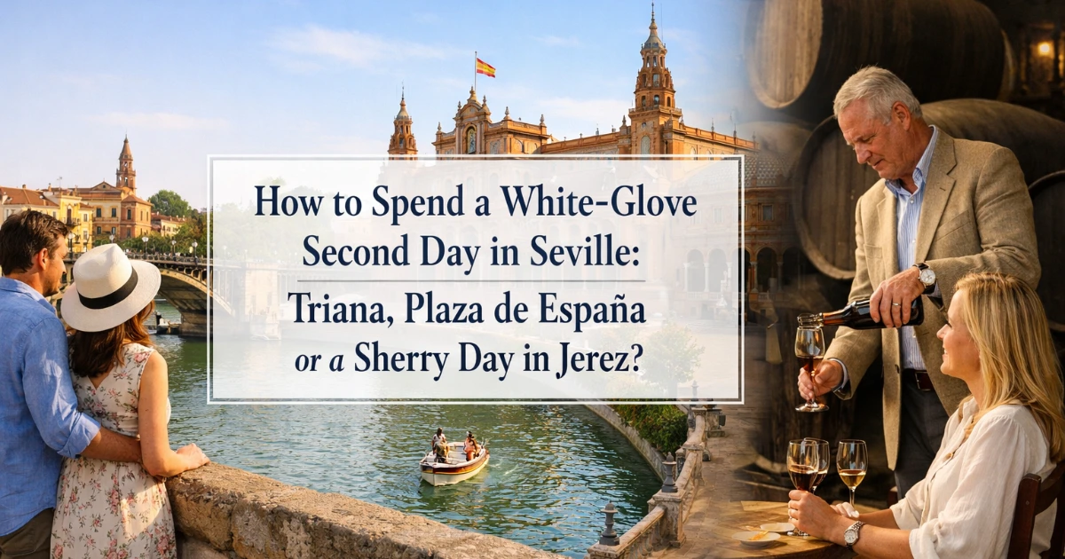 seville — How to Spend a White-Glove Second Day in Seville: Triana, Plaza de España or a Sherry Day in Jerez?