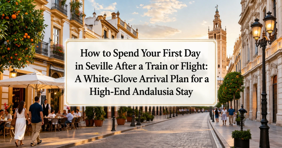 seville — How to Spend Your First Day in Seville After a Train or Flight: A White-Glove Arrival Plan for a High-End Andalusia Stay
