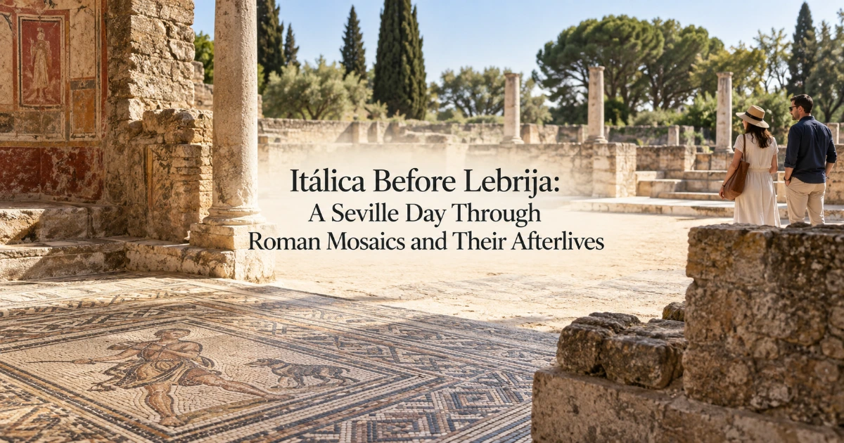 Seville — Itálica Before Lebrija: A Seville Day Through Roman Mosaics and Their Afterlives