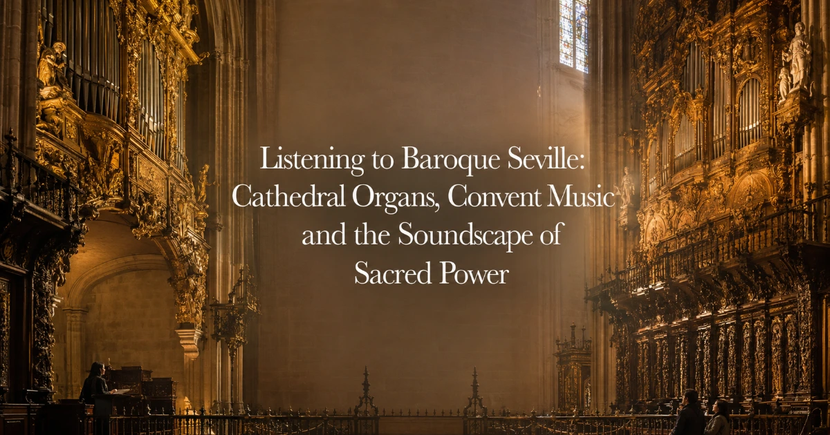 Seville — Listening to Baroque Seville: Cathedral Organs, Convent Music and the Soundscape of Sacred Power