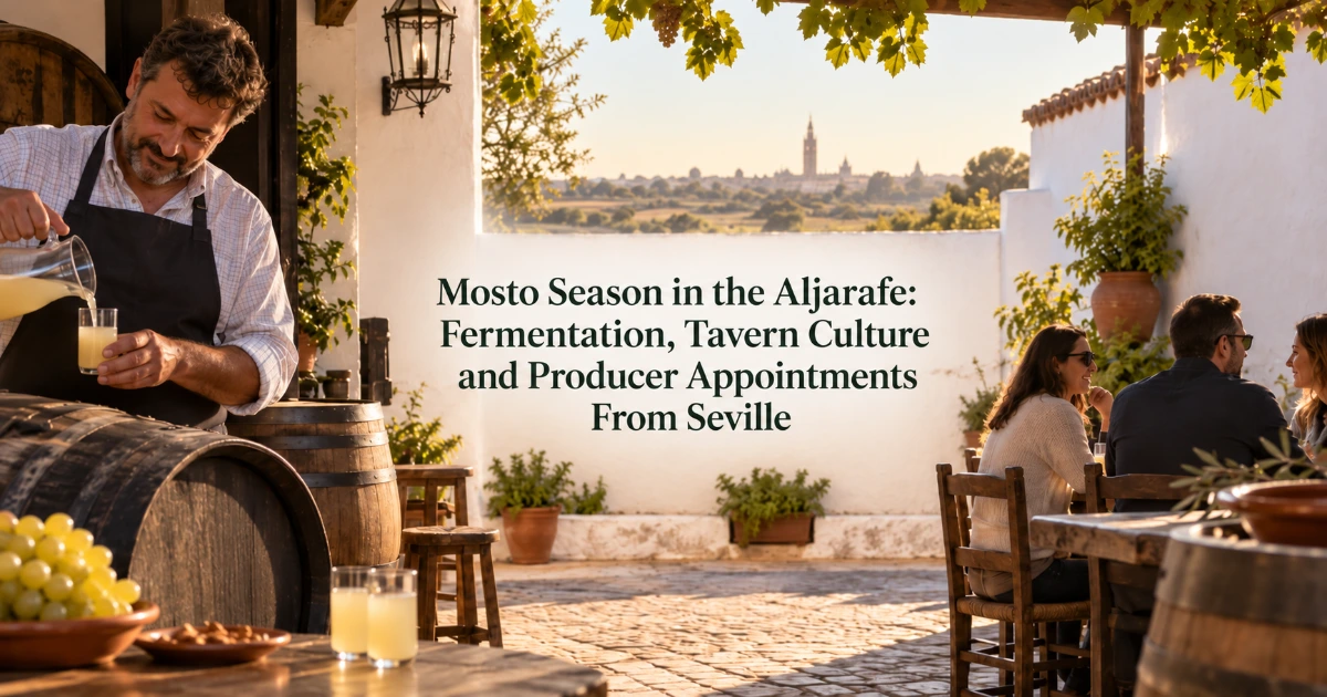 Seville — Mosto Season in the Aljarafe: Fermentation, Tavern Culture and Producer Appointments From Seville