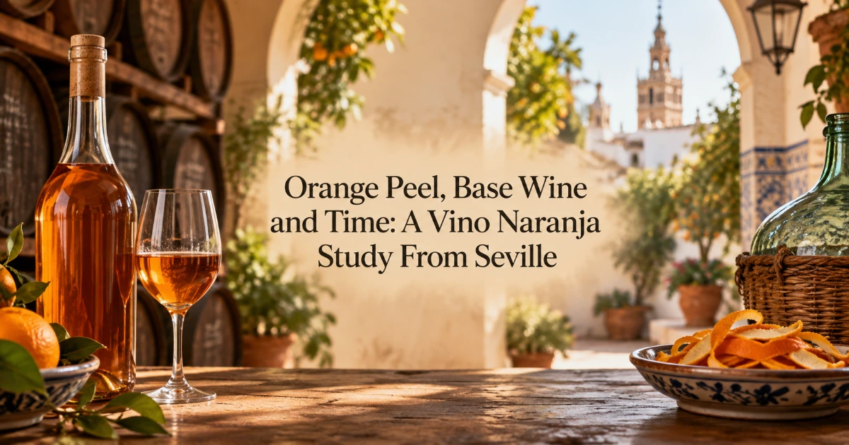 Seville — Orange Peel, Base Wine and Time: A Vino Naranja Study From Seville