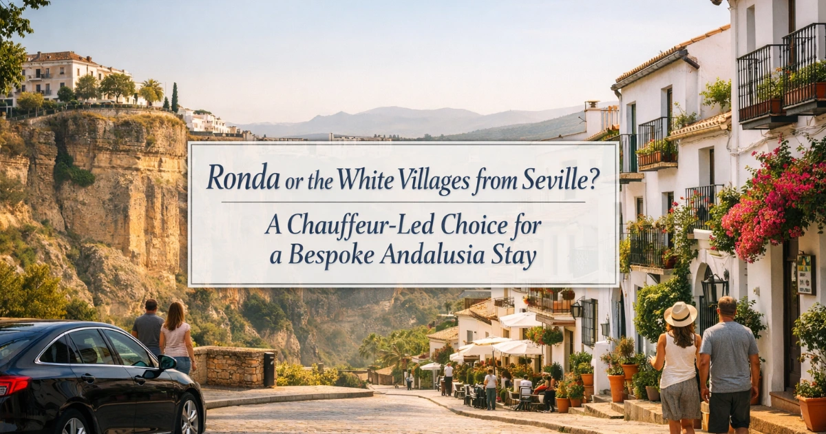 seville — Ronda or the White Villages from Seville? A Chauffeur-Led Choice for a Bespoke Andalusia Stay