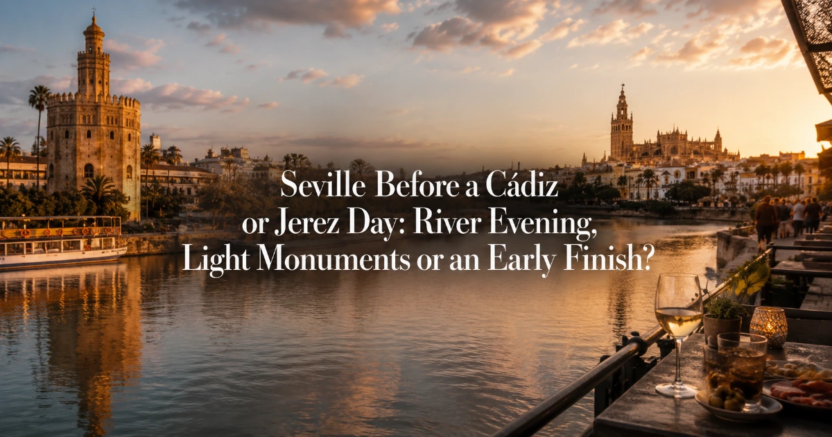 Seville — Seville Before a Cádiz or Jerez Day: River Evening, Light Monuments or an Early Finish?