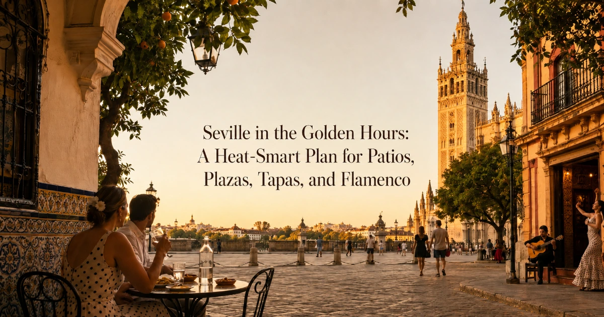 Seville — Seville in the Golden Hours: A Heat-Smart Plan for Patios, Plazas, Tapas, and Flamenco