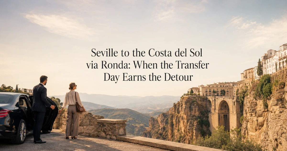 Seville — Seville to the Costa del Sol via Ronda: When the Transfer Day Earns the Detour