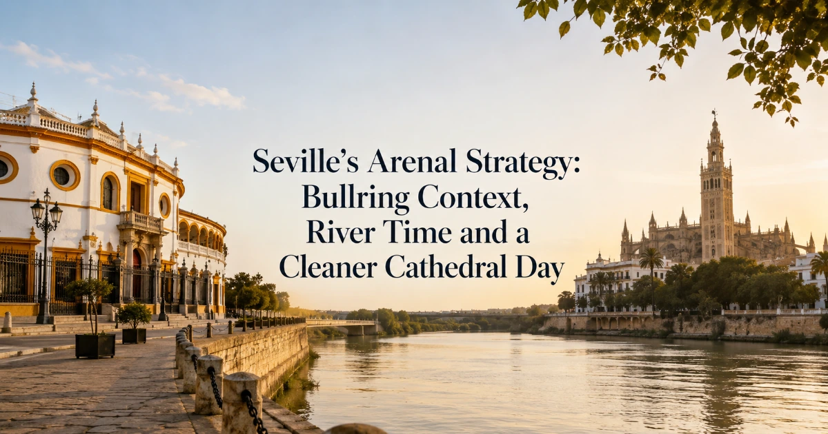 Seville — Seville’s Arenal Strategy: Bullring Context, River Time and a Cleaner Cathedral Day